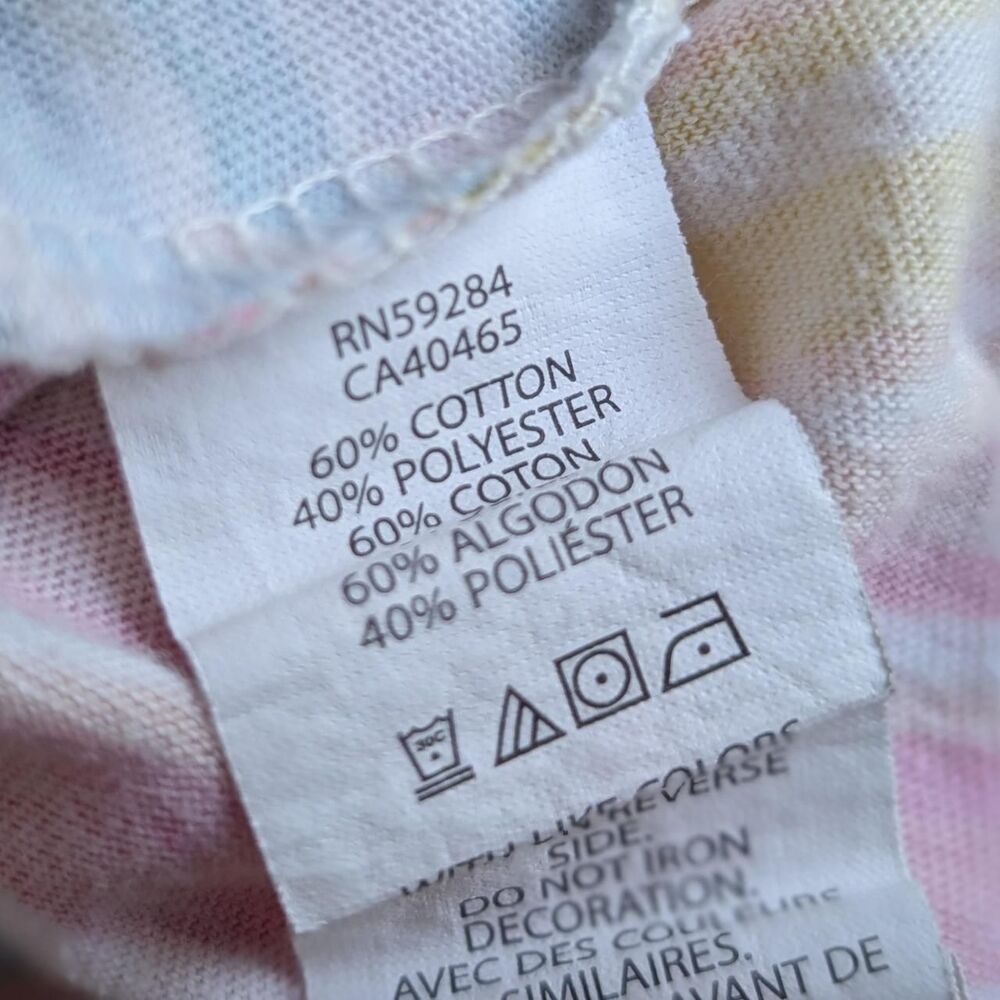 The Children's Place Girls Size Small 5/6 Rainbow Stripe Sleeveless Romper - Picture 6 of 6